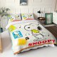 thumbnail image 1 of Snoopy home bedding set ,bed cover duvet sets 3-piece set 1-step cover,Suitable for Children and Adults Bed Sheets, 1 of 5