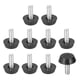 thumbnail image 1 of Niveladores de Muebles Ajustables con Rosca Uxcell, Niveladores de Patas de Muebles Tornillo M6 x 17mm, 1 of 7