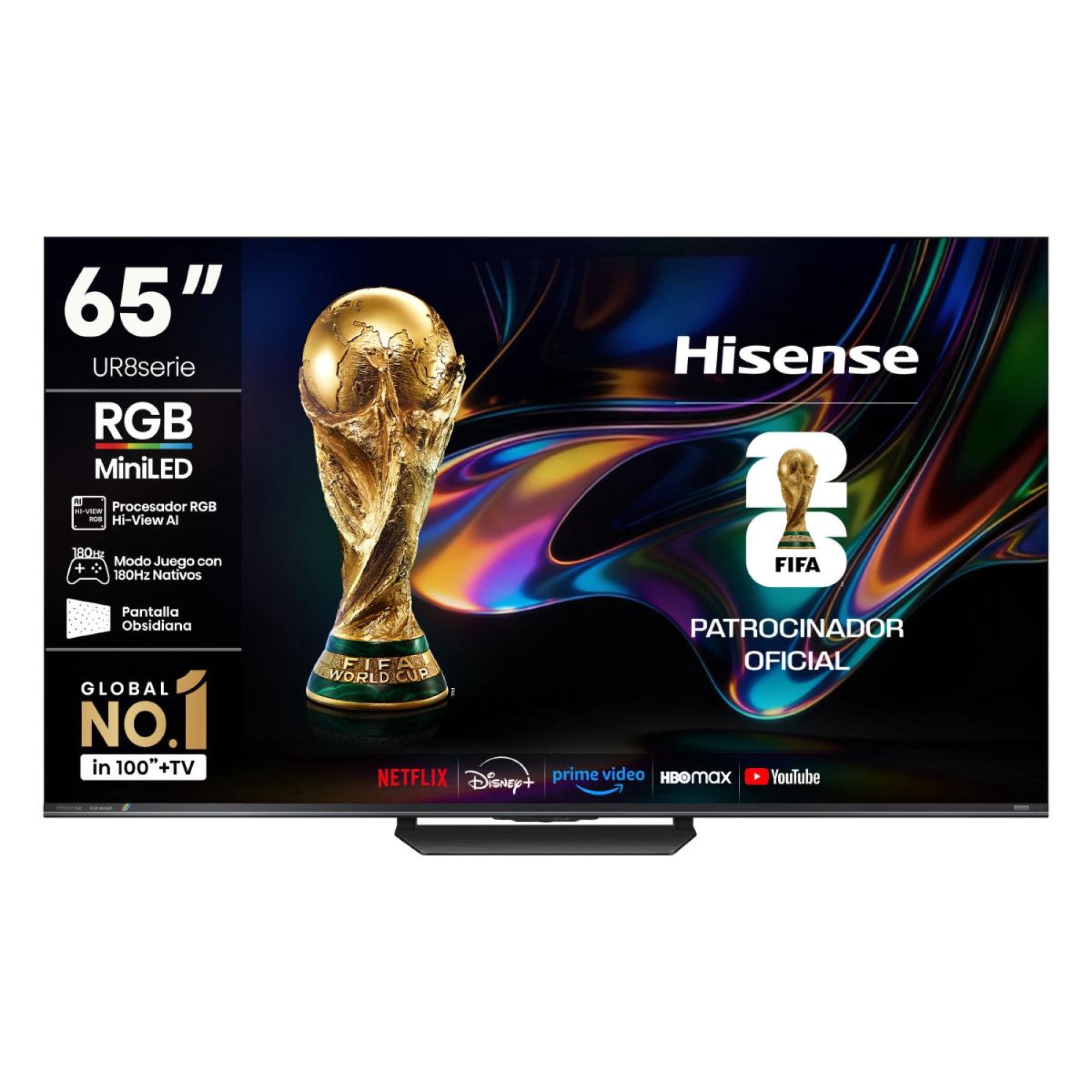 Televisor Smart TV 65" RGB Mini LED UHD 65UR8SG Google TV