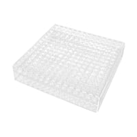 Magideal - Caja De Exhibición De Papelería De Escritorio, Portalápices Acrílico Con Múltiples Ranuras, Portalápices Estable, Estuche De Exposición De Papelería