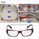 thumbnail image 3 of Gafas de seguridad MYSANDY ANSI Z87.1 con montura roja y lente transparente, 3 of 8