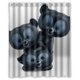 thumbnail image 1 of Cortina de ducha de la película Brave Bear Brothers, juego de cortina de baño con ganchos, tamaño 60 x 72 pulgadas, 1 of 3
