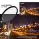 thumbnail image 5 of Kit de filtros Star JJC Variable Star 4/6/8 puntos con rosca de 52 mm, 5 of 9