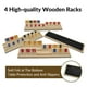 thumbnail image 3 of Juego Rummy Cube Uvcany 106 Fichas 4 Estantes de Madera, 3 of 3