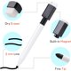 thumbnail image 2 of 50 Pcs Magnetic Dry Erase Markers, Fine Point Tip, Black, 2 of 3