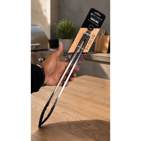 Pinza Parrillera Profesional 40cm / Tenaza Para Asados