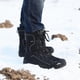 thumbnail image 5 of Botas de nieve ROCKMARK para hombre, impermeables, color negro, talla 11, 5 of 7