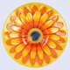 thumbnail image 2 of Bañera solar de vidrio floral para pájaros con soporte RUNADI 78415-A, 2 of 3