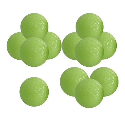 Ioensy - 12 Piezas De Pelotas De Golf Luminosas De Noche, Pelotas De Golf Luminosas De Noche Para Partidos De Entrenamiento