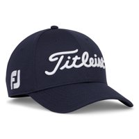 Gorra De Golf Titleist Tour Elite, Color Azul Marino/Blanco, Talla Media/Grande