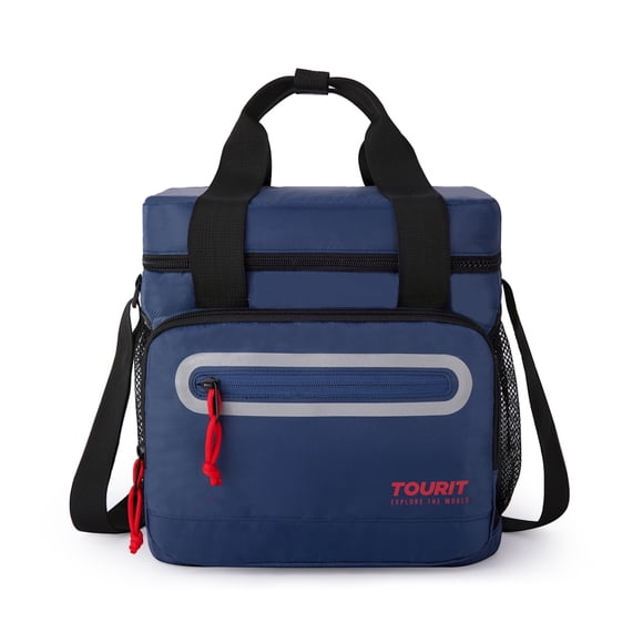 Tourit Lonchera Térmica Work 20 latas 14L Impermeable Azul Oscuro