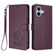 thumbnail image 1 of Funda Billetera con Espacio para Fotos para iPhone 17, Morado Oscuro, 1 of 6