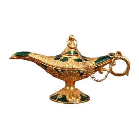 Ioensy - Wishing Light Desktop Ornament Artesanías De Estilo Europeo Para La Mesa De La Sala De Estar Verde