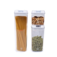 Set De 3 Contenedores Herméticos Plástico Simplit