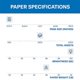 thumbnail image 2 of Papel para copias a color Hammermill Premium 216 x 279 mm, 28 lb, 2500 hojas, 2 of 7