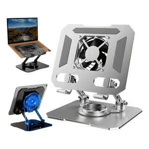 Irm - Soporte Notebook Plateado Laptop Tablet Ipad Con Reducción De Calor