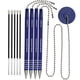 thumbnail image 2 of Set de Plumas de Seguridad Nadex con Cadena de Bolas, 4 Plumas y 5 Recambios Azules, 2 of 9