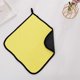thumbnail image 1 of suxuMhao Toallas para Auto Estilo Cuerda Colgante, 6 Pzs 9.8x9.8in Amarillo+gris Paño de Limpieza Absorbente, Toalla de Secado para Auto de Suave Forro Polar Coral, Multiuso para Auto y Cocina,, 1 of 3