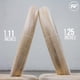 thumbnail image 2 of Anillas de gimnasia REP de madera de abedul báltico de 1,25" con correas, 2 of 6