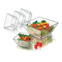 Libbey - Ensaladera Juego 5 Piezas Tempo Vidrio