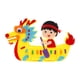 thumbnail image 1 of Ni?os Handcraft Dragon Boat 3D DIY Fieltro Artesanal Para El Hogar Ni?os Decoración Ni?o, 1 of 5