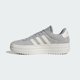 thumbnail image 3 of Zapatilla adidas VL Court Bold para mujer, gris, blanco roto y blanco tiza, 3 of 7