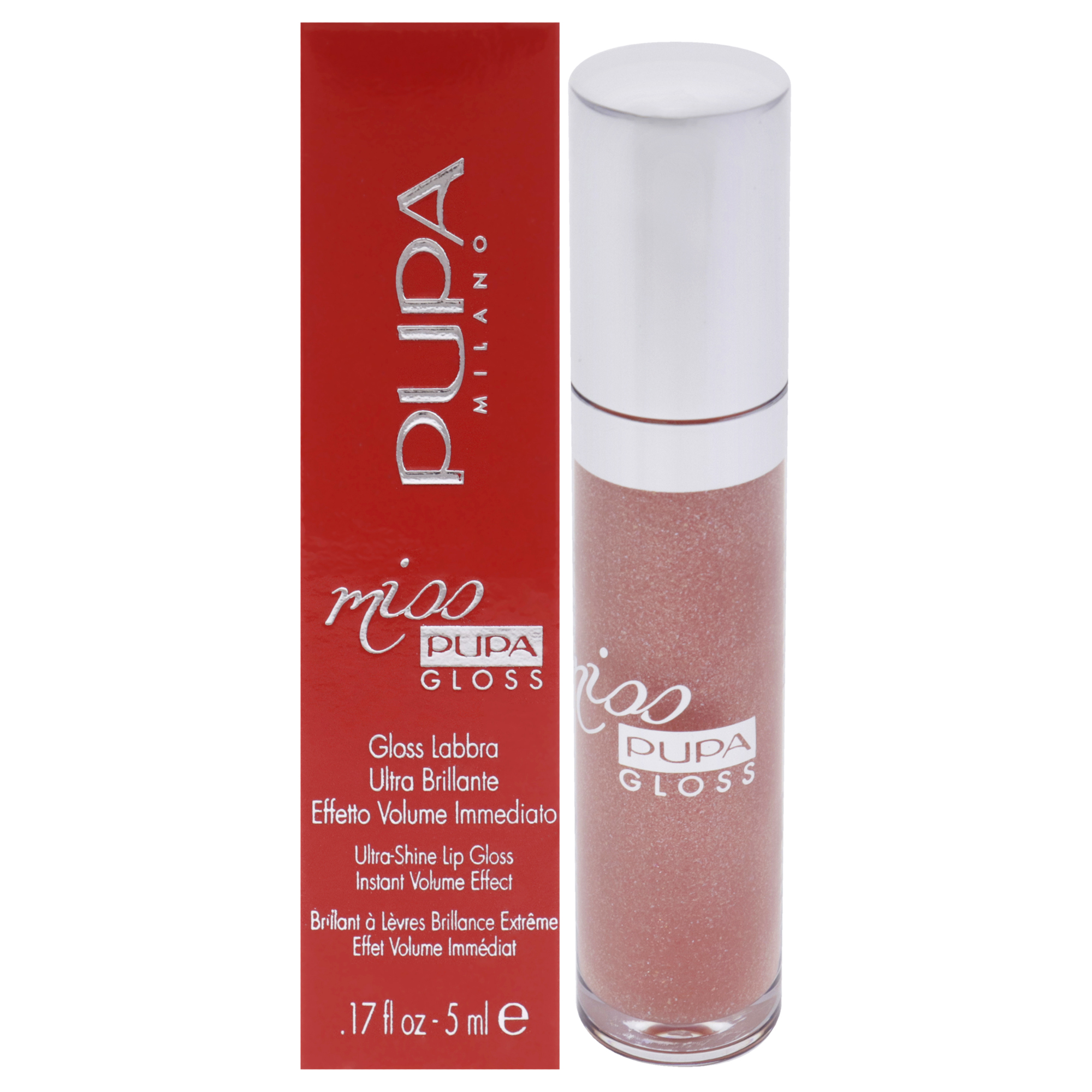 Pupa Milano - Miss Pupa Brillo De Labios Ultrabrillante - Piel Sexy De Para - Brillo De Labios