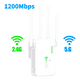 thumbnail image 2 of Repetidor Wifi Inalambrico 5 Ghz 1200mbps Wps 4 Antenas, 2 of 6