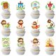 thumbnail image 1 of Topers para cupcakes Musaeva Jesús para fiesta de cumpleaños, 36 piezas, 1 of 6