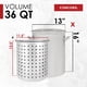 thumbnail image 4 of Olla de gran capacidad Concord Cookware 36 cuartos (34 L) de acero inoxidable, 4 of 6