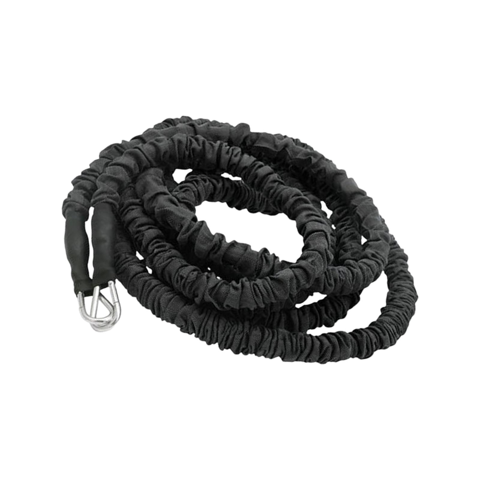 Magideal - Banda De Entrenamiento De Resistencia, Cuerda De Entrenamiento De Resistencia, Banda De Ejercicio, Entrenamiento De Fuerza De Piernas Para Aumentar La Negro 50 Libras