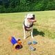 thumbnail image 3 of Pelota de tenis Nerf Dog azul/naranja para perros, 3 of 3