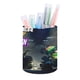 thumbnail image 1 of Monster Jam-theme Cylinder Pen Holder Pencil Organizer with Flannel Lining PVC Leather Material Cardboard Base for study work 10*8CM, 1 of 6