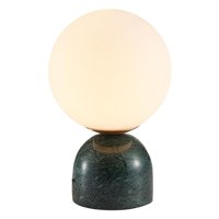 Magideal - Lámpara De De Mármol Moderna Led Lámpara De Escritorio Lámparas De Noche Luz De Noche Para El Dormitorio Del Para Hogar, Decoración De La Verde