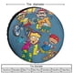 thumbnail image 2 of Rocket Power Funda para neumático de repuesto de tela Oxford - Tela Oxford 82CM, 2 of 6