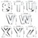 thumbnail image 4 of Cortador de Galletas Xzhloym 10 cm – Set de 26 Letras del Alfabeto, 4 of 6