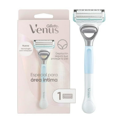 Máquina De Afeitar Recargable Gillette Venus Especial Para Área Íntima