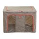 thumbnail image 3 of Contenedor De Almacenamiento Plegable Rectangular De 22 L Con Tapa Para Estante De Armario Para El Hogar Libros Color 2, 3 of 5