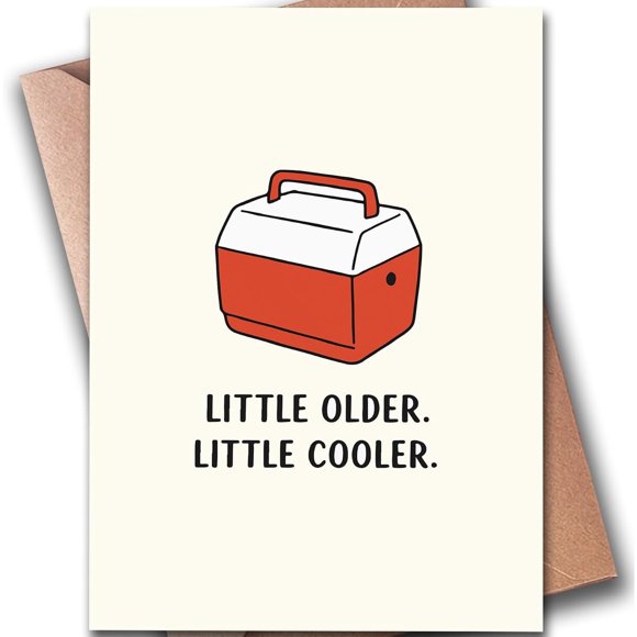 Tarjeta de cumpleaños Hqulpr para hombre, 7 x 5 pulgadas
