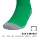 thumbnail image 2 of Calcetines de fútbol adidas Copa Zone unisex para cubrir la pantorrilla, color verde y blanco, 2 of 7