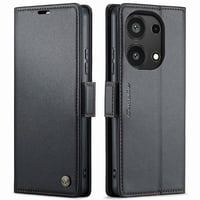 Caseme Tipo Cartera Xiaomi Redmi Note 13 4G Con Cierre Magnético, Rfid, Tarjetero, Soporte, Carga Inalámbrica