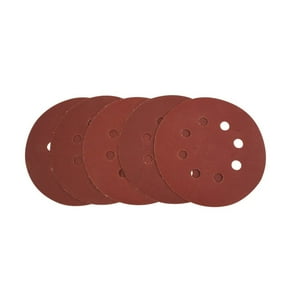 Tolsen - Discos Lijas Velcro 8 Perforaciones 5"" / 125Mm Grano 240 5Un