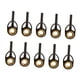 thumbnail image 1 of 10pcs Anillos de línea de guías de anillo de ojo de ca?a de pescar Anillos para spinning Carp Fishing 1.3mm, 1 of 5