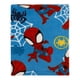 thumbnail image 1 of Manta Disney Marvel Spidey Team supersuave para niños pequeños, azul, 40 x 50 cm, 1 of 4