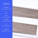 thumbnail image 4 of Cortina Roller Duo Zebra Dia y Noche 80 x 200 Cm Marron Jaspeado Guiza, 4 of 8