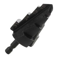 Magideal - Broca Escalonada Para Expansión De Tuberías, 15-31 Mm, Herramienta De Perforación Para Estampar Tuberías, Vástago Hexagonal, Herramienta De Reparación