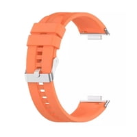 Genérico - Correa Compatible Con Huawei Watch Fit 2 Naranja