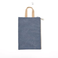 Homewell - Estuche De Genero Azul 24*33Cm