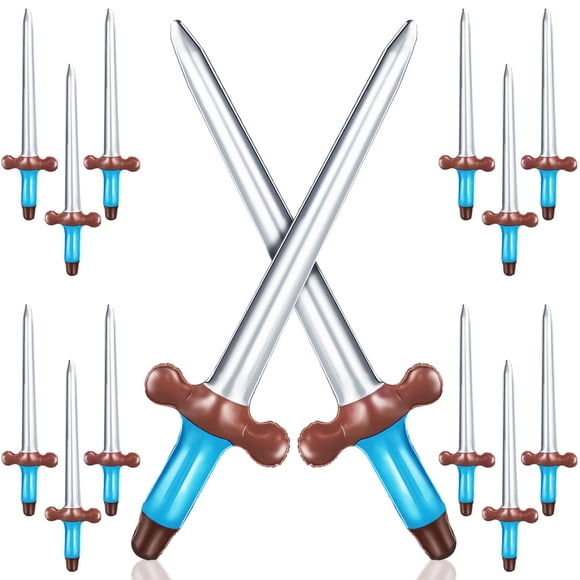 Espadas Piratas Inflables Eerrhhaq 15 piezas 60x17 cm