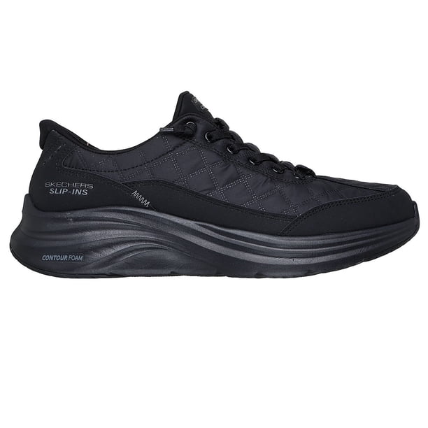 Zapatilla Slip-in Hombre Contour Foam Negro Skechers